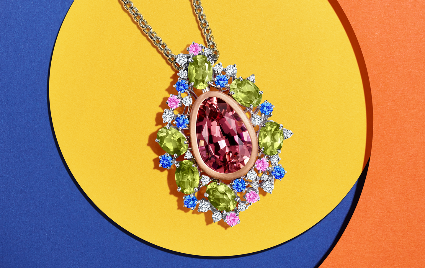 Dive into a vibrant tapestry of colors and a rich interplay of diverse hues, shapes, and textures from the world of coloured gems. Experience the artistry of gemstones in a captivating chromatic journey.