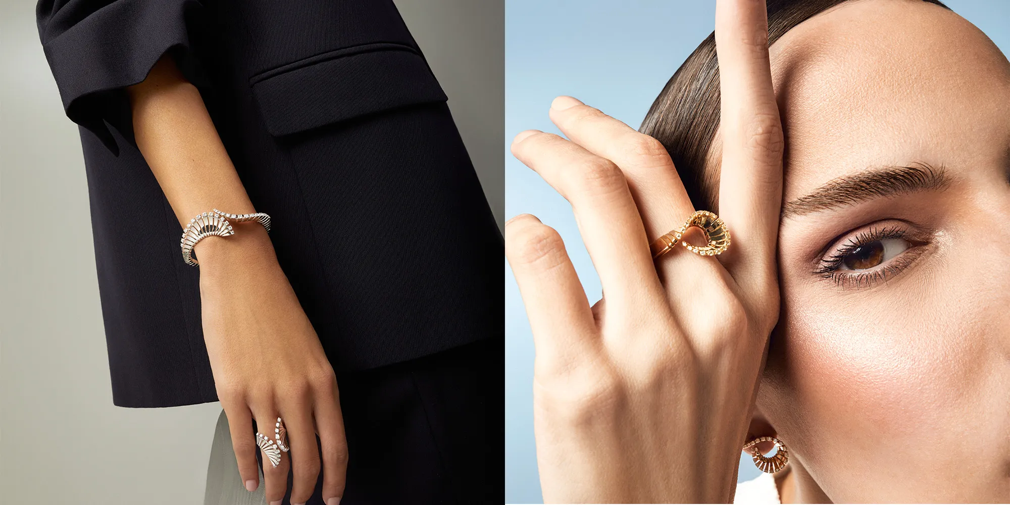 Vito Collection

The Vito collection embodies life’s journey—its twists, turns, and treasured memories. Necklaces, bracelets, rings, and earrings flow with graceful, comforting curves.
