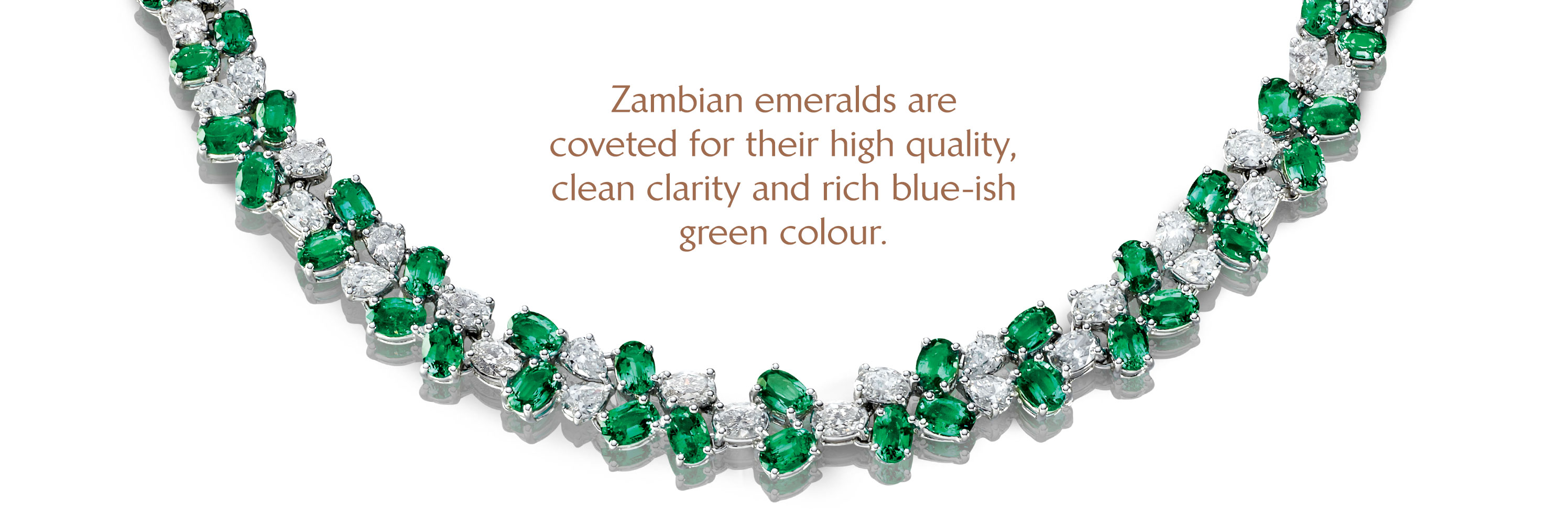 SUEN | Emerald and Diamond Necklace