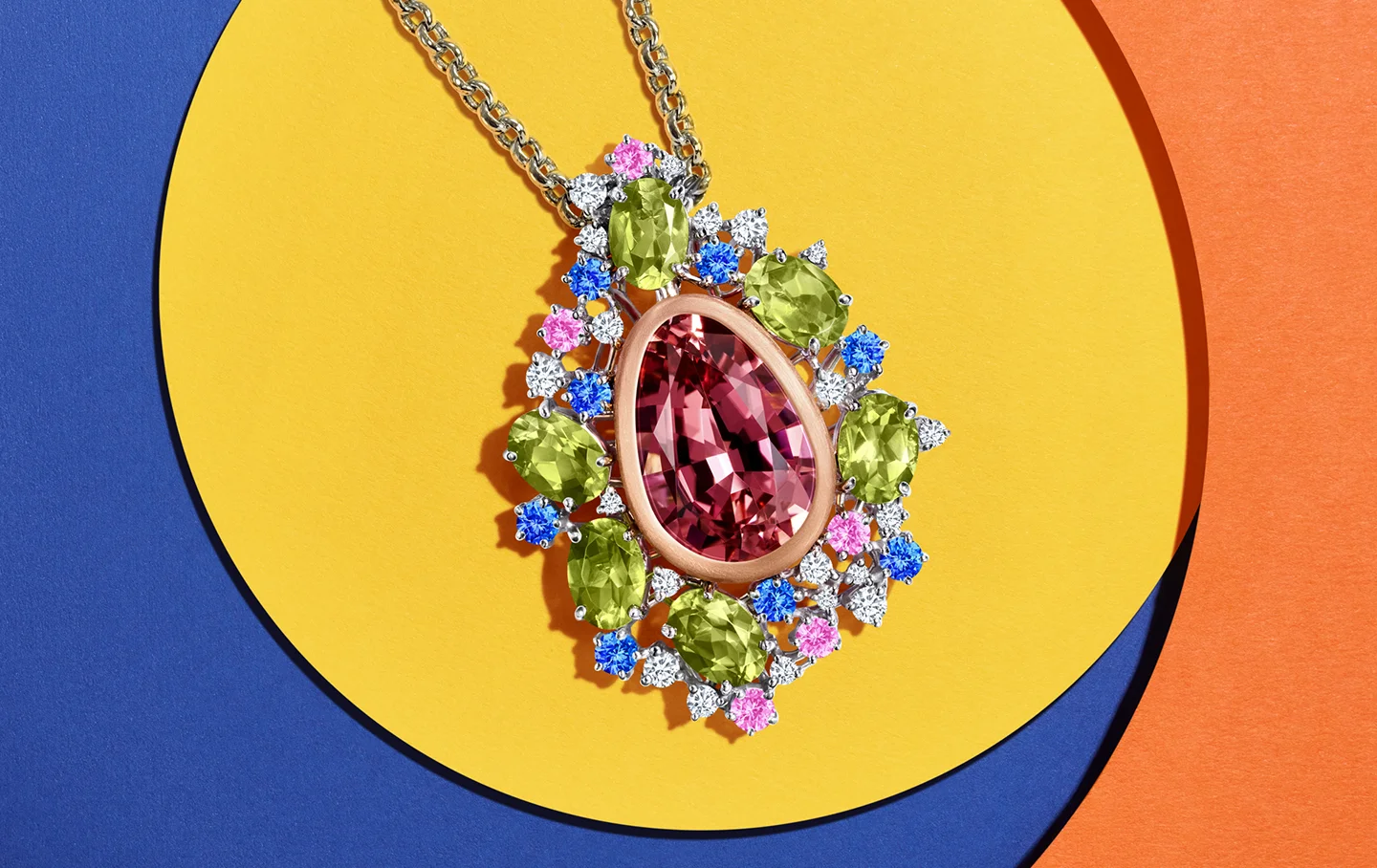 Dive into a vibrant tapestry of colors and a rich interplay of diverse hues, shapes, and textures from the world of coloured gems. Experience the artistry of gemstones in a captivating chromatic journey.