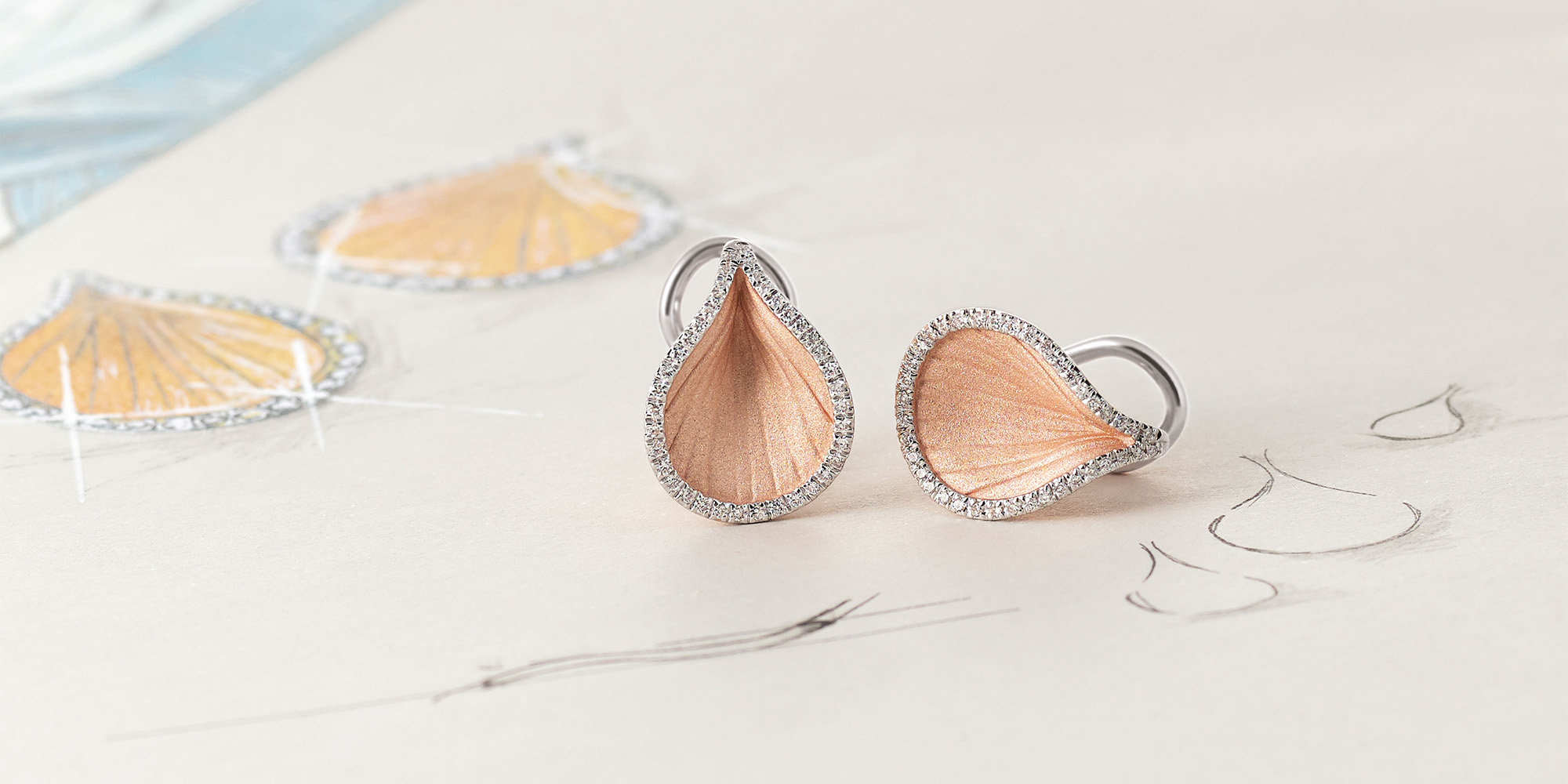 Aetherna Finish Aetherna, Cammilli’s signature velvety gold finish, lends each piece a soft, enduring glow. It enhances the depth of sculptural forms and diamond accents, creating the unmistakable elegance that defines Cammilli jewels.