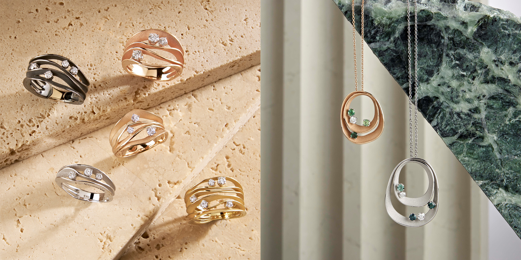 Colors of Gold
Cammilli jewels are offered in a range of exquisite gold tones, allowing for inventive combinations and letting each wearer choose the hue that best reflects their personality, creating a piece that is truly distinctive.
