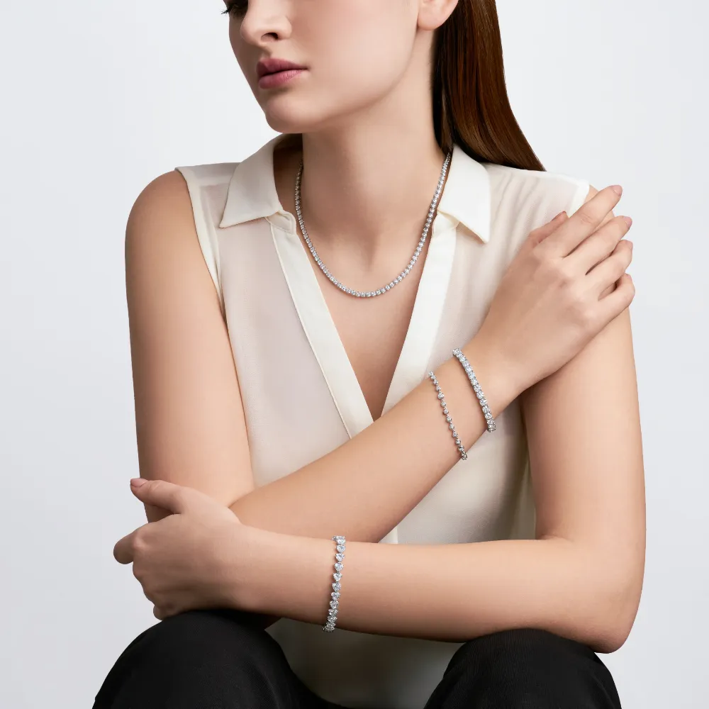 Diamond Clover Stud Earrings | SUEN